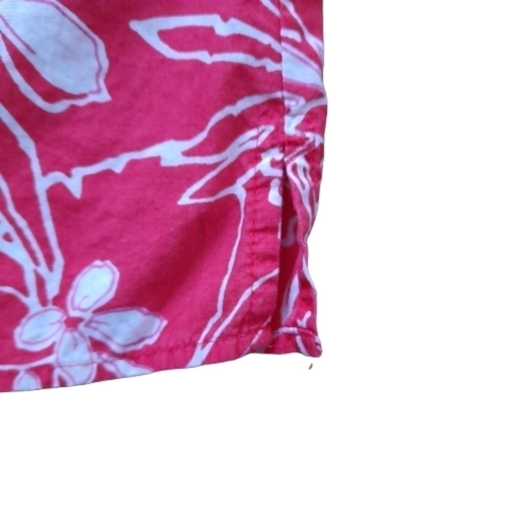 KAREN SCOTT SPORT Top Golf Activewear Hawaiian Medium - Picture 2 of 8